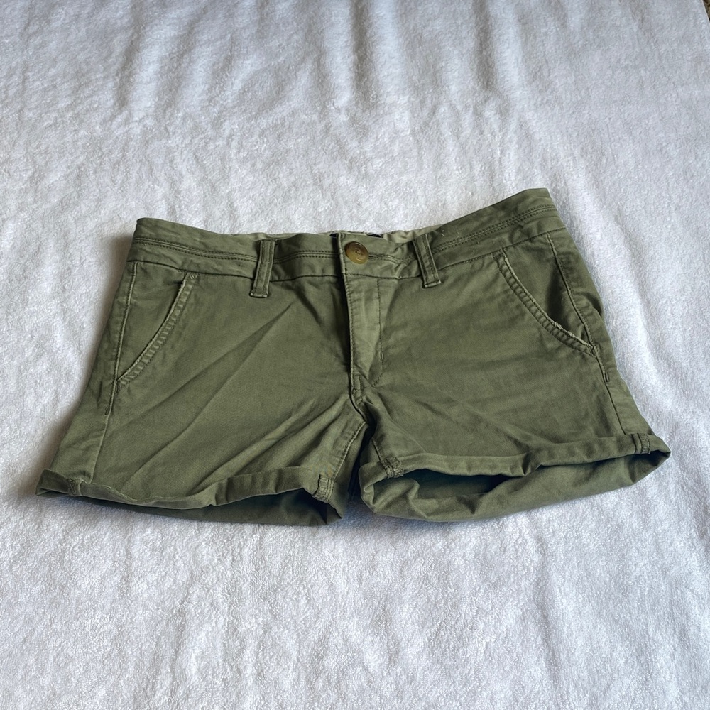 American Eagle Olive Green Women's Shorts